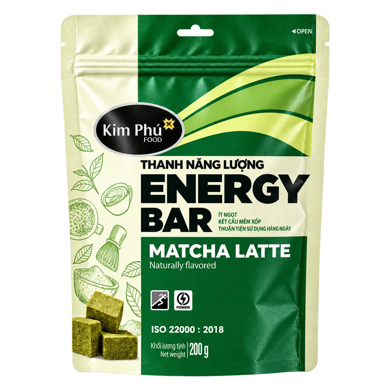 Thanh năng lượng Energy Bar Matcha Latte