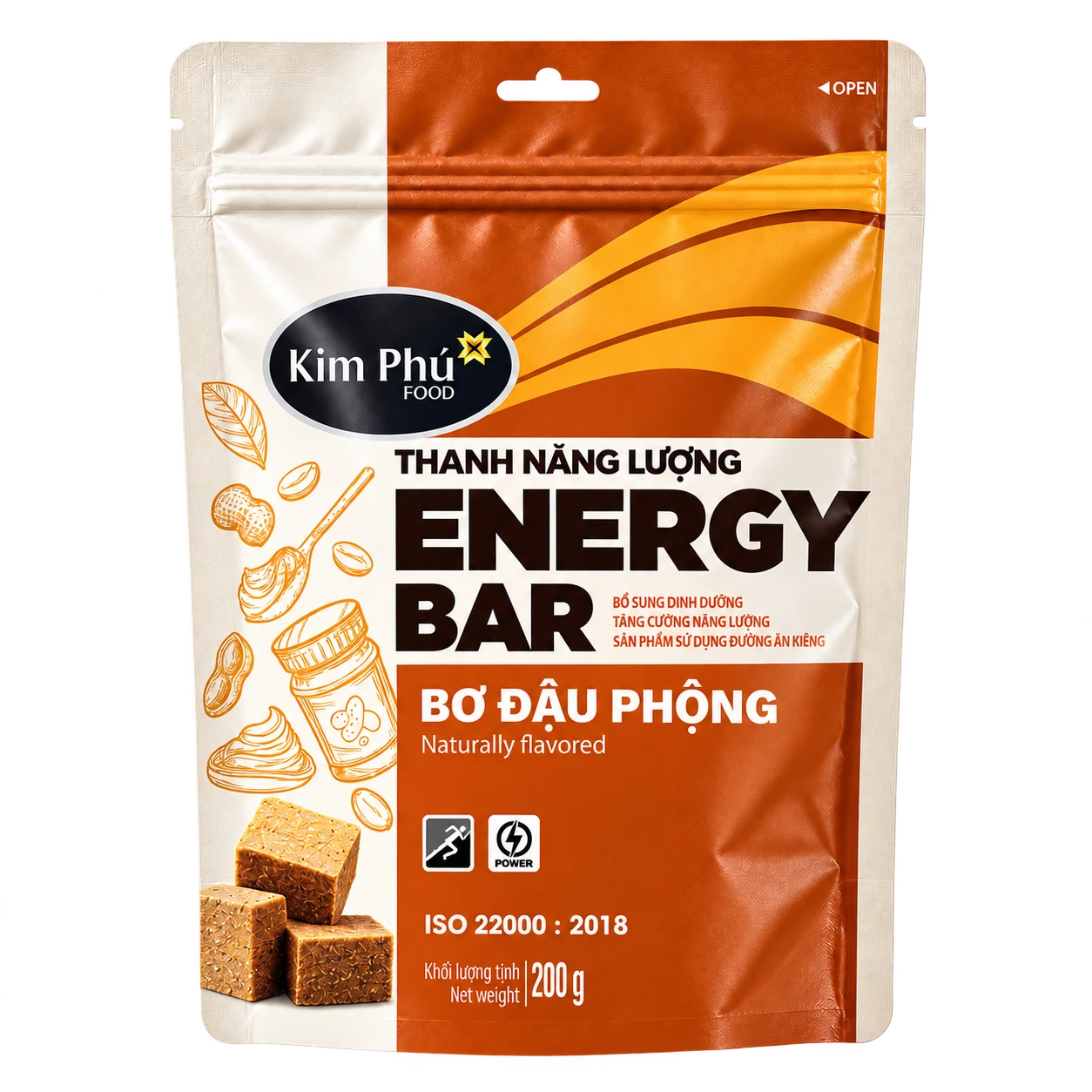 Thanh năng lượng Energy Bar Bơ đậu phộng